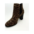 thumbnail image 2 of Leopard Print Womens Ankle Boot Bootie, 2 of 3