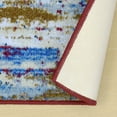 thumbnail image 4 of BNM Abstract Splatter Indoor Area Rug, 8' x 10', Red, 4 of 4
