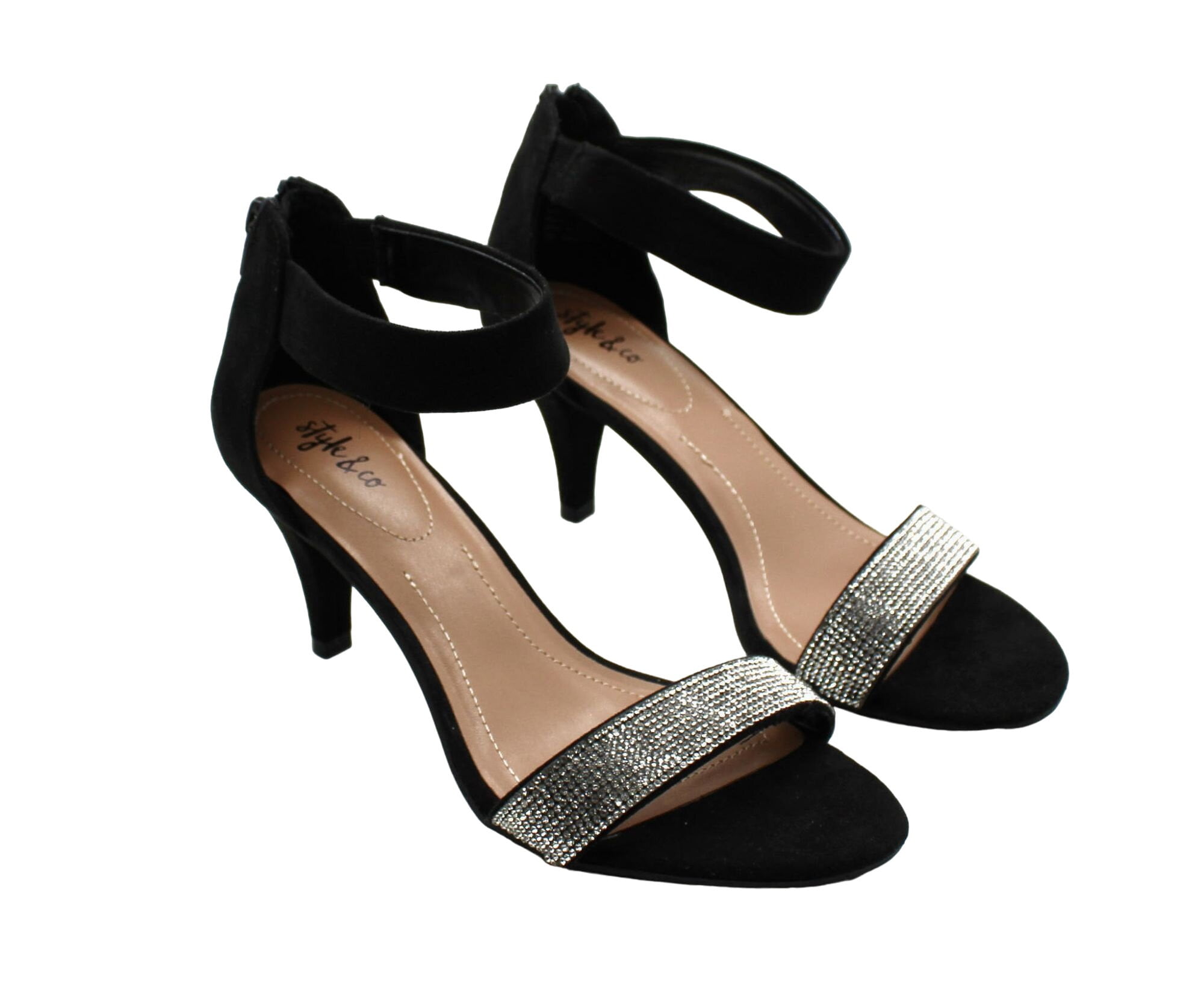 Style & Co. Womens Phillyis Open Toe Casual Ankle Strap Sandals (size 7