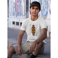 thumbnail image 2 of Hearts Jack Card T-Shirt Men -Grace Popp Designs, Male Large, 2 of 4