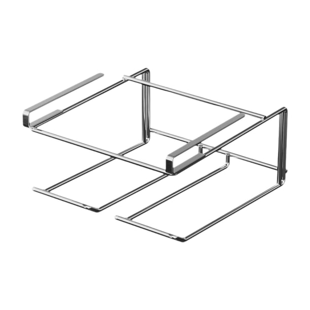 Soporte para tapa de olla, organizador de almacenamiento de utensilios para hornear, soporte para utensilios de cocina, tabla de cortar Estante debajo del gabinete
