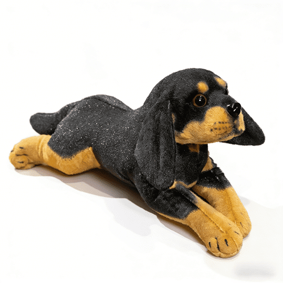 Realistic Dog Stuffed Animals Soft Doll Dog Home Decor Kid Toy Birthday Gift for Dog Lover