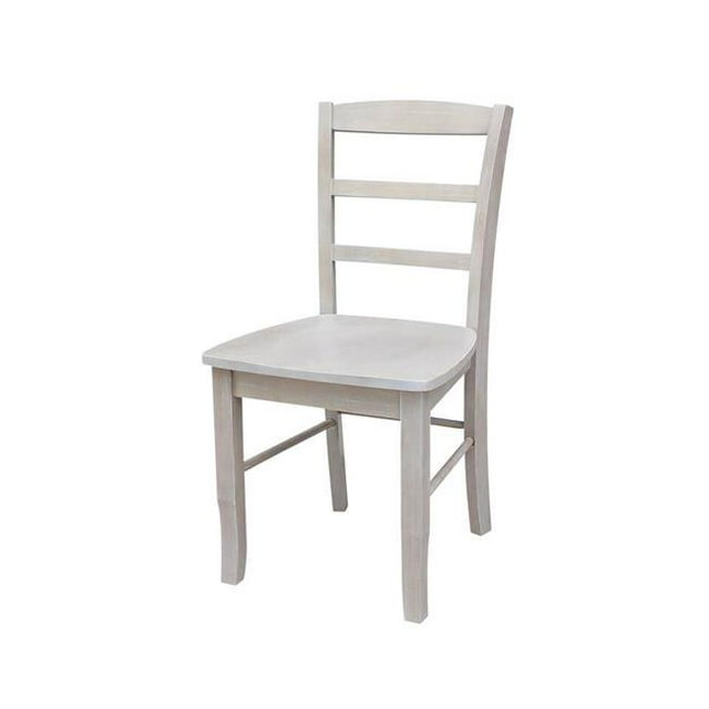 International Concepts C09-2P Fauteuil à Manger Madrid Lavé Gris Taupe - Lot de 2