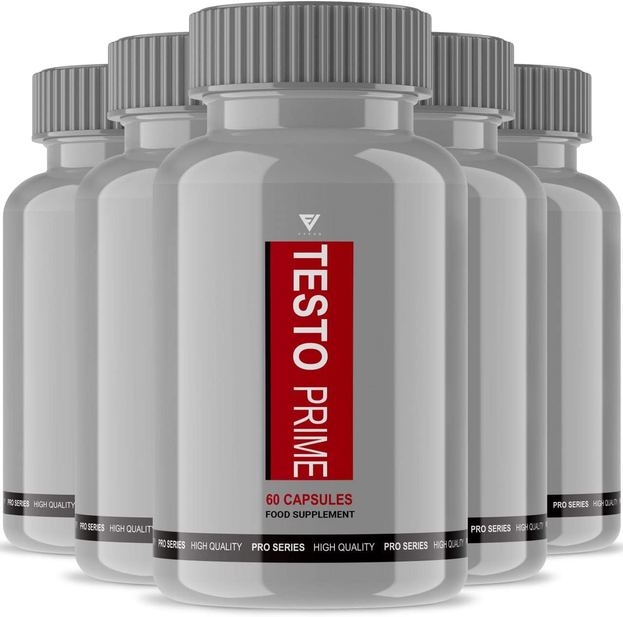 (5 Pack) Testoprime for Men, Testo Prime Testosterone Booster