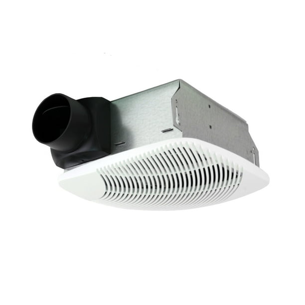 Nuvent Nx703 70 Cfm 5.5 Sone Ceiling, Wall Mounted Bathroom Exhaust Fan White