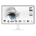thumbnail image 1 of MSI Pro MP273AW, 27 Monitor, 1920 x 1080 (FHD), IPS, 100Hz, TUV Certified Eyesight Protection, 4ms, Displayport, HDMI, Tilt, White, 1 of 5