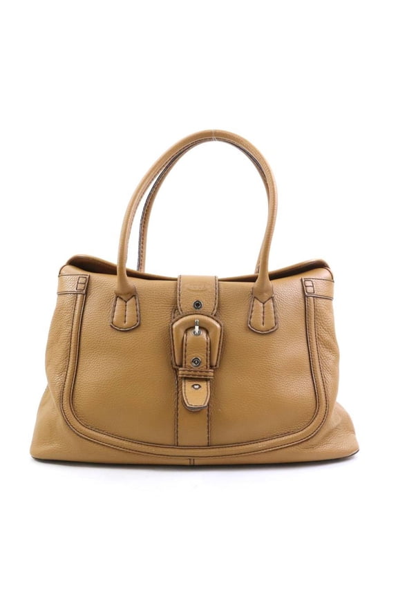 Pre-Owned Tod's handbag leather brown ladies h30951a (Good)