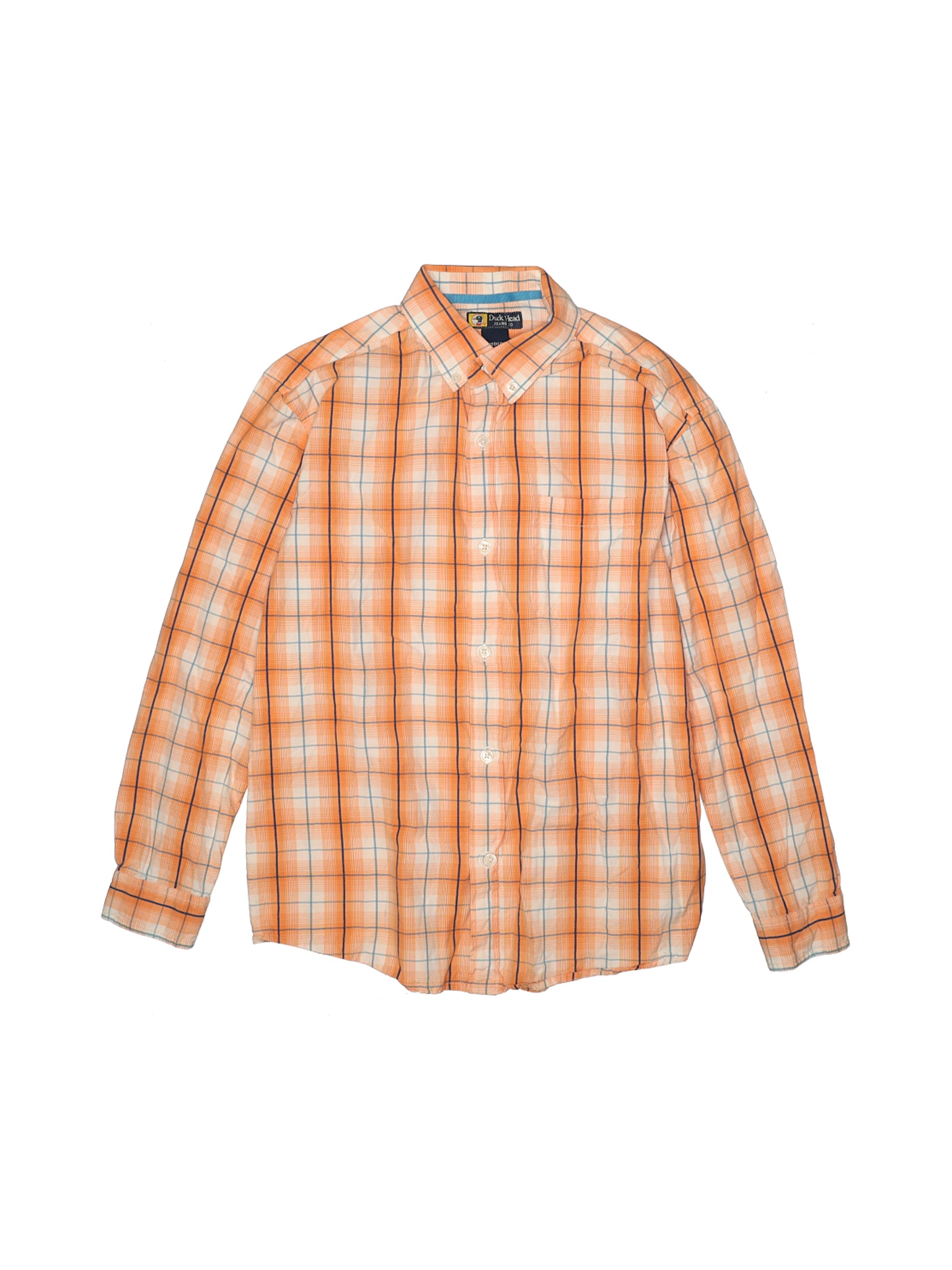 Long Sleeve Button-Down Shirt - Walmart 