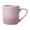 Purple, variant on HHBEAUTY Ceramic Tea Cup Coffee Mug for Office and Home, Cream-style Ceramic Breakfast Cup, Hand Painted with Handles, Gradient Color Mug, Dishwasher Microwave Safe, Gray
