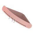 thumbnail image 2 of yingyy Bathroom Wall Shelf Shower Gel Bathing Tool Storage Wall Mounted Metal Drain Rack Soap Holder Cup Castor Drain Rack Kitchen Tool Pink, 2 of 6