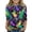 001_Green, variant on Kids Girls Mardi Gras 3/4 Sleeve Shirts - New Orleans Carnival Fat Tuesday Graphic Tops, Soft Casual Sequin Mask Holiday Matching Blouse Outfits