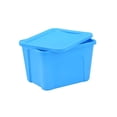 thumbnail image 2 of 3 Cajas de almacenamiento Livenza azul de 68 L, 2 of 3