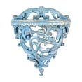 thumbnail image 1 of Estante Flotante De Pared Retro Decorativo De Resina Para Pasillo Sala De Estar Hogar L Azul Sunnimix Estante de pared, 1 of 8