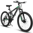 thumbnail image 5 of Ecarpat Mountain Bike 26 inch with Gear Shifter for Men Women, MTB Commuter Bicycles, 21-Speed, 5 of 12