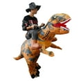thumbnail image 2 of Inflatable Costume Dinosaur Suit Waterproof Breathable for Festivals Christmas 1Set_Perfect Gift, 2 of 5