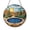 Acrylic 3.5 Inch, variant on Decorative Desert Oasis Glass Style Window Art1701