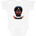 thumbnail image 3 of Inktastic Day of the Dead Skull BLK Boys or Girls Baby Bodysuit, 3 of 5