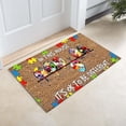 thumbnail image 6 of AuroraX Colorful Bird Doormat Puzzle Welcome Mat Vibrant Print Coir Fiber Unique Positive Message Indoor Outdoor Entry Rug, 6 of 6