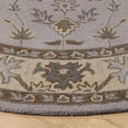 thumbnail image 3 of Safavieh Heritage Barrfind Oriental Wool Area Rug, Green/Beige, 6' x 6' Round, 3 of 8