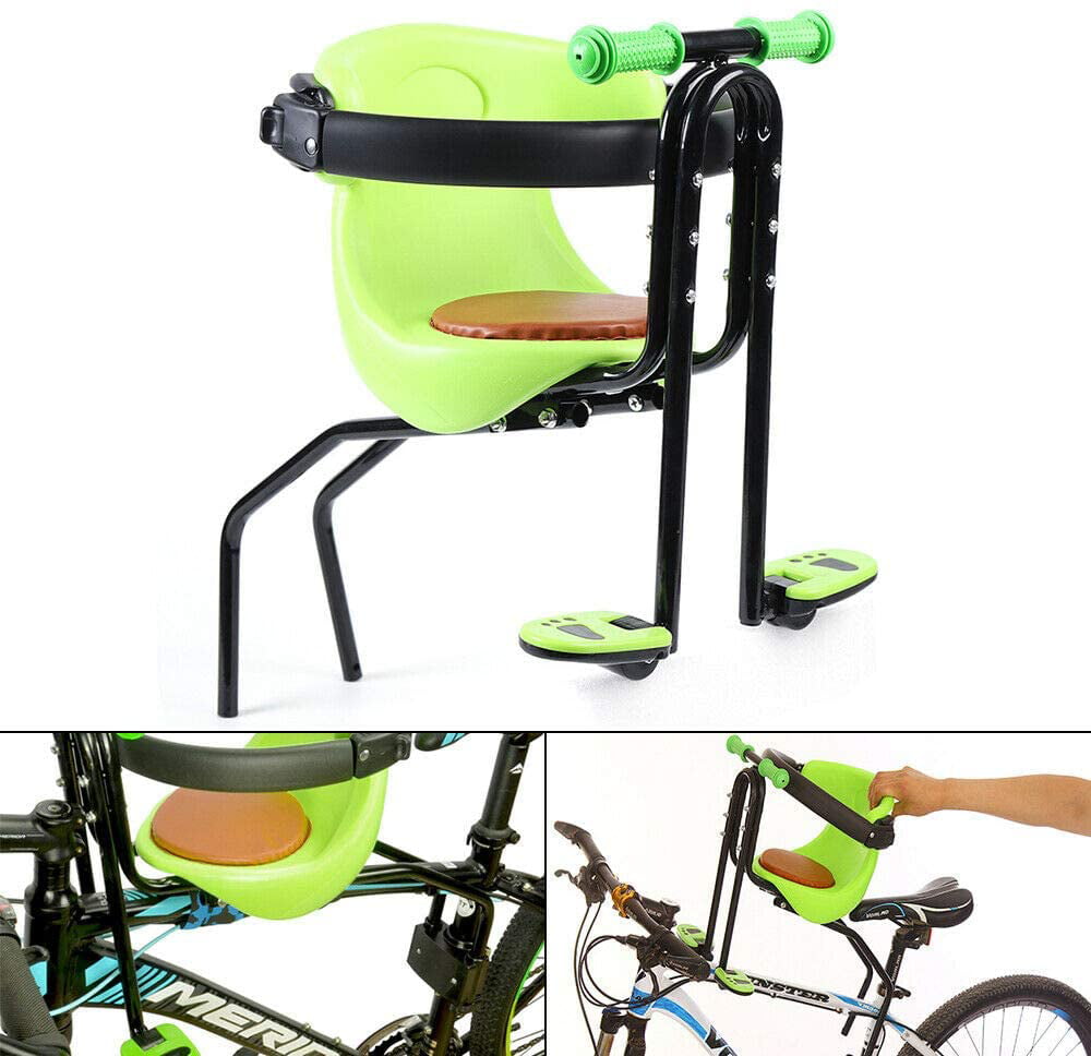Details about   Safety Child Baby Kids Bike Bicycle Cycle Front Seat Chair Carrier With Handrail 