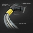 thumbnail image 6 of Kitchen faucet w/ pull down Sprayer, 1 handle, 1 or 3 hole Stainless Matte Black, 6 of 8