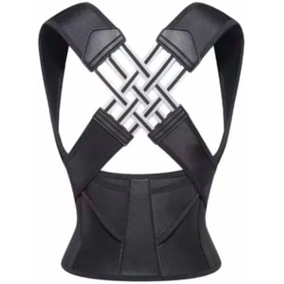 Back Brace Posture Corrector for Women and Men - Back Straightener Ideal for Scoliosis, Hunchback, Spine Corrector, Adjustable Support Upper and Lower Back Pain Relief