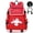 Color4, variant on Student Cinnamo_roll Backpack with USB Charging Port Waterproof Canvas Bookbag Lightweight Travel Knapsack for Teen