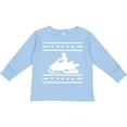 thumbnail image 3 of Inktastic Snowmobile Gift Silhouette Boys or Girls Long Sleeve Toddler T-Shirt, 3 of 5