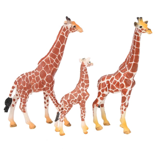 Modelo familiar de jirafas Jadeshay Figuras de animales PVC