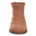 thumbnail image 3 of MeMoi Cotton Blend Swiss Dot Anklet Socks - Girls - Female, 2, Java, 3 of 8