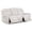 Ivory, variant on Kennett Chenille Upholstered Power Reclining Sofa Ivory