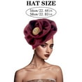 thumbnail image 3 of Awdenio Turban Caps Pre-Tied Twisted Turbans Head Scarf for Women Hair Wraps Cover, 3 of 3