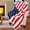 American Flag, variant on Sherpa Fleece Blanket National Flag Print Patriotic Plush Soft Warm Reversible Polar Throw for Couch Bed by Catalon