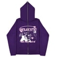 thumbnail image 4 of Sudaderas de chica oscura europea y americana para hombres y mujeres, sudaderas con capucha góticas para parejas, sudadera de Cremallera larga de talla grande Harajuku 2023, 4 of 5