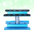 thumbnail image 6 of Masteelf Blue Metal RC Car Repair Stand with Stable Work Platform for 1/8 1/10 1/16 Scale Models Adjustable Height and Portable, 6 of 10