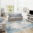 thumbnail image 4 of WYZZHY Large Area Rug Living Room Rugs 8x10  Modern Abstract Area Rug   8x10 Washable Large Bedroom Rug with Non Slip Rubber Backing for Under Dining Table Nursery Home Office Bedroom Ind, 4 of 7