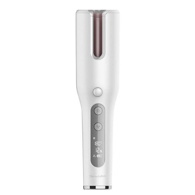 Rizador de pelo Rizo a prueba de escaldaduras Recargable Inalámbrico Rizador automático LCD TFixol Rizador de pelo