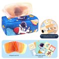 thumbnail image 3 of Juguetes De Caja De Pañuelos Toalla espacial, 8 bufandas, pañuelos, actividades, juguetes, el mejor regalo para bebés pequeños (), 3 of 8