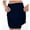 Navy Blue, variant on Mid-Waist Culottes for Women with Pockets Sports Casual Two-Piece New Short Skirt