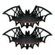 thumbnail image 1 of 2 estantes flotantes decorativos de Halloween, estante esquinero creativo con diseño de telaraña, portavelas de madera para pared, estilo rústico., 1 of 5