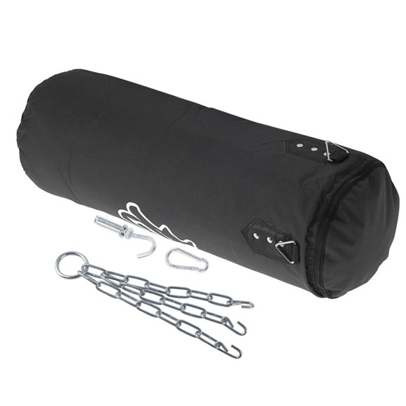 Hanging Punching Bag, Hanging Type Thicken Canvas Training Punching Bag Boxing Bag Quadruple Filling for Gymnasium, Fighting Gym