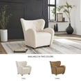 thumbnail image 3 of Signature Design by Ashley Larbell Ecru Accent Chair, 3 of 13