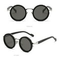 thumbnail image 4 of 2025 Adjustable Tint Polarized Round Sunglasses with Manual ND Filter 1-9 Step Shade Control for Outdoor Cycling, 4 of 5