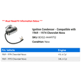 thumbnail image 2 of Ignition Condenser - Compatible with 1969 - 1974 Chevy Nova 1970 1971 1972 1973, 2 of 2
