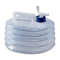 thumbnail image 1 of SNNROO Contenant d'Eau de Camping Portable 5 Gallons Pliable avec Robinet - Seau de Stockage d'Eau Étanche, Robuste et Sans BPA avec Poignée pour la Randonnée en Plein Air, le Voyage, les Urgences et la Maison, 1 of 2