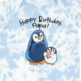 thumbnail image 4 of Inktastic Happy Birthday, Papa- Cute Penguins Boys or Girls Baby Bodysuit, 4 of 5
