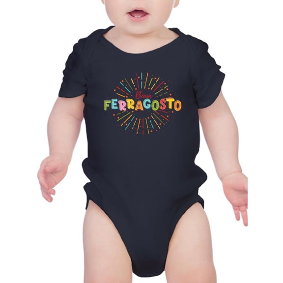 Buon Ferragosto Fireworks Bodysuit Infant -Image by Shutterstock, 24 Months