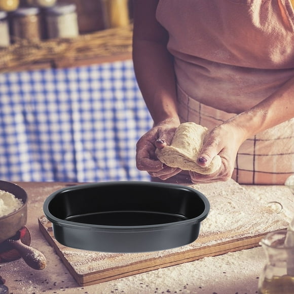 OULII 1Pack Oval Baking Mold Carbon Steel Nonstick Baking Tool for Home Bakers