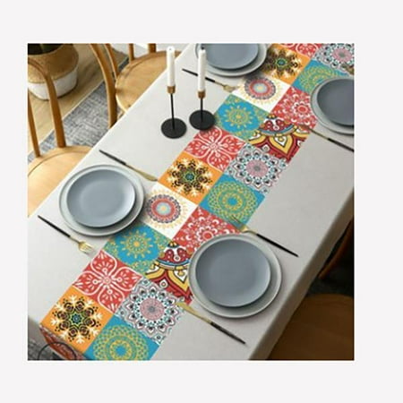 

MARSMO Tablecloth Washable Table Cover for Party Kitchen Wedding Tabletop Decoration 1pcs 120*180cm