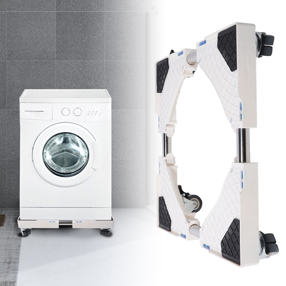 4/8 Feet Adjustable Foot Washing Machine Bottom Bracket Can Be Padded at The Bottom of The Washing Machine for Easy Movement #2 Washing Machine Stand